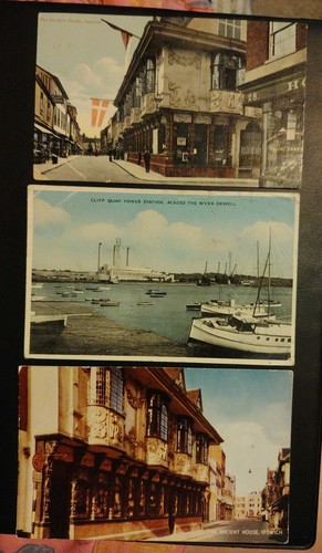 Ipswich postcards - x,