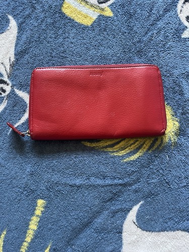 Filofax red genuine - red,