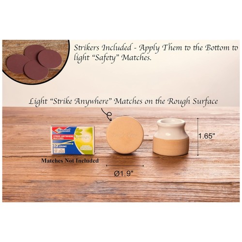 Ceramic strike anywhere match - ceramic,