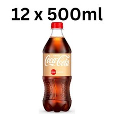 Coca Cola Vanilla 12 X 500ml Bottles Full Case Best Before 03/09/2025