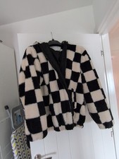 H&M Jacket Chessboard Print