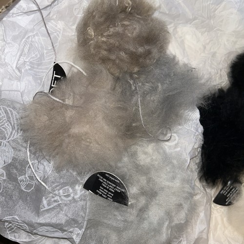 Toft x grey pom - grey, poms