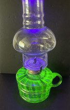 Antique green uranium glass - antique,