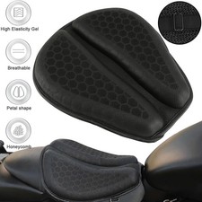 Motorcycle Honeycomb Gel Seat Comfort Cushion Pillow Pad Relief Pressure Cover