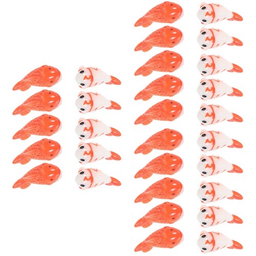Miniature resin fish - resin,