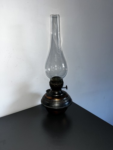 Vintage small oil lamp - small,