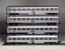 4x HO Scale Continental Style