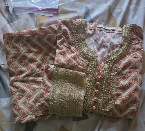 Khaadi two piece suit size - two,