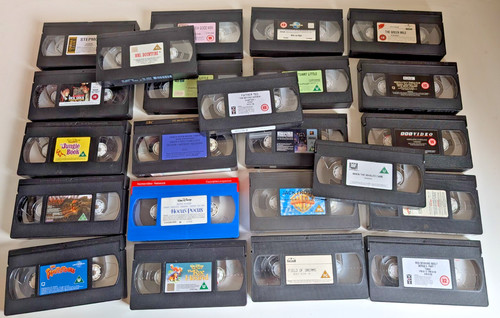 Bundle retro vhs - x,