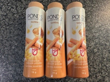 3x *NEW* Ponds Sandal Talc Powder Prickly Heat Powder 19g Baby Offer