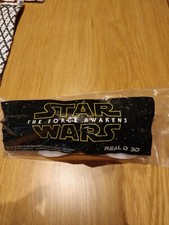 Star Wars The Force Awakens RealD UK Promo Stormtrooper 3D Glasses. Sealed