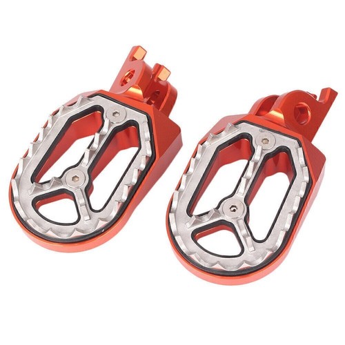 Orange shark teeth racing foot - shark,
