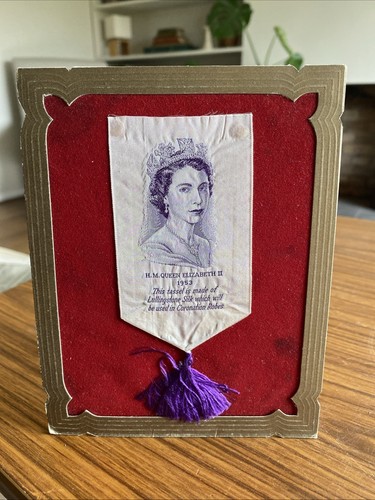 Vintage 1953 queen elizabeth - 1953,