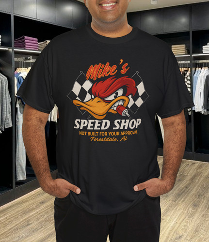 Personalized hot rod garage - personalized,