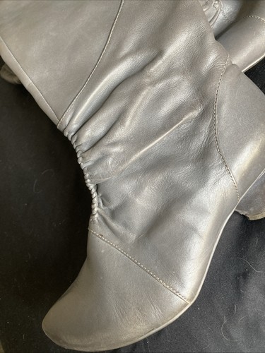 Clarks softwear grey leather - softwear,