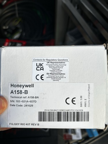 Honeywell galaxy a158 rio - honeywell,