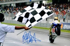 Valentino Rossi MotoGP Signed