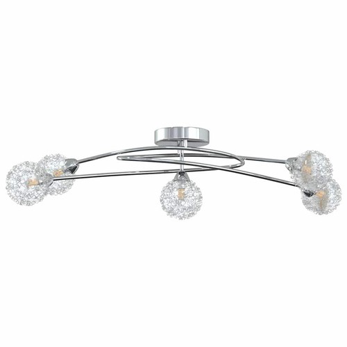 Ceiling lamp with mesh - mesh, wire