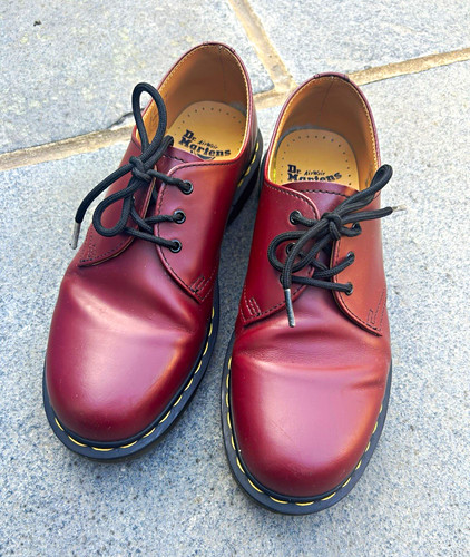 Martens men s - martens, burgundy