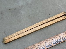 1 METER BOXWOOD FOLDING RULE BY RABONE NO 2045 FOR SHERRY AND HAYCOCK