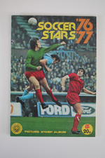 Soccer Stars 1976 to 77 Sticker Album Lovely Condition Incomplete