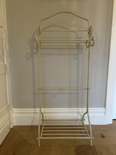 Shabby Chic Towel Rail With Shelf