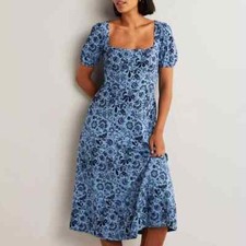 Boden Short Sleeve Jersey Midi