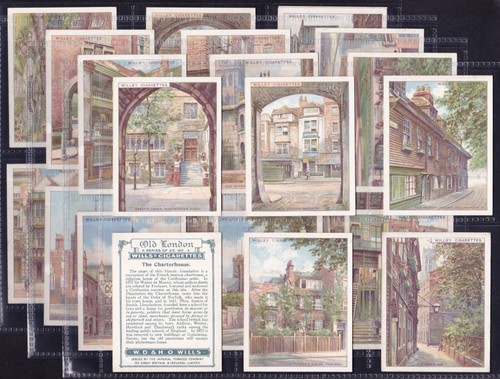 Wills old london 1929 - 1929, set