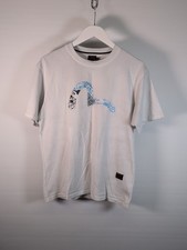 Evisu Logo Print T-Shirt White