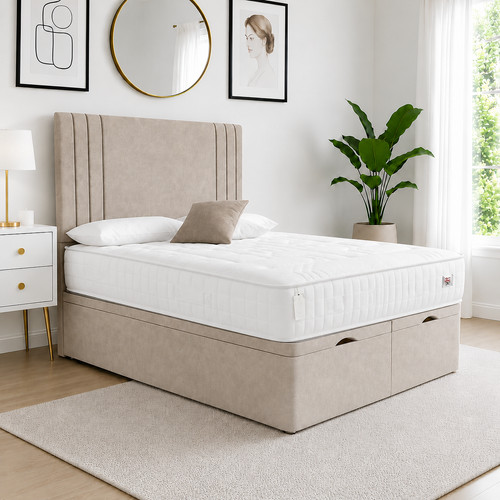Divan ottoman storage bed - divan, gas