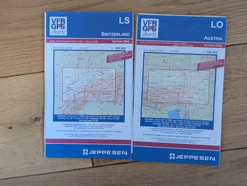 Jeppesen vfr gps charts - vfr,