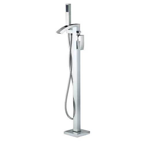 Chrome modern freestanding - modern,
