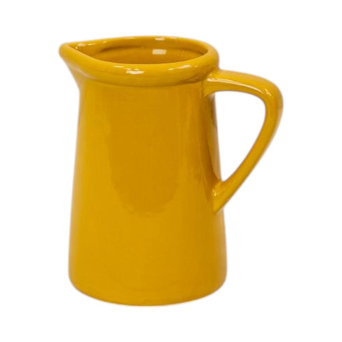 Medium burnt yellow ceramic - medium,