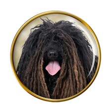 Hungarian Puli Dog Lapel Pin