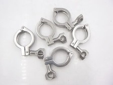 5 Pack 1- /2" 304 Stainless Steel Tri Clover Clamps for Conical Beer Fermenters