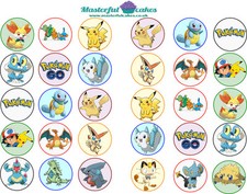 30 x Pokemon Design Edible