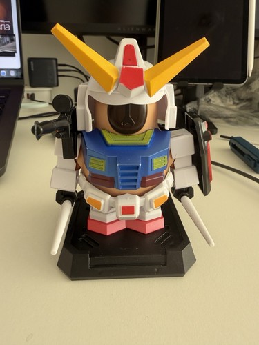 Gundam capybara figure - figure, cute