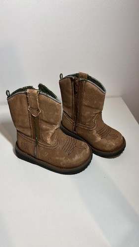 Kids size brown boots - kids,