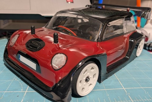 12th scale bmw mini racer - 12th,