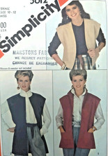 Vintage 1980s Simplicity 5612