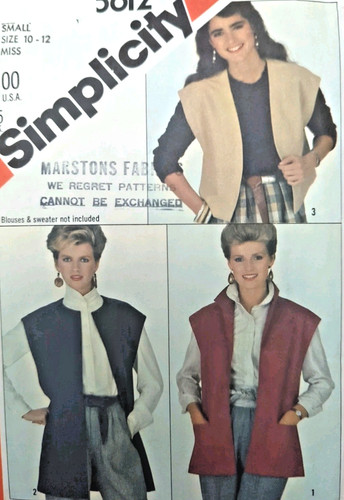 Vintage 1980s simplicity - vintage, 5612