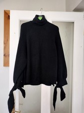Black Zara Roll Neck Jumper