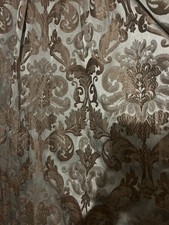 PAIR VINTAGE LINED BROWN DUCK