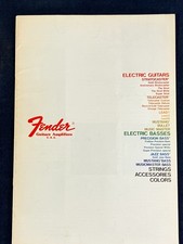Vintage Fender Catalogue