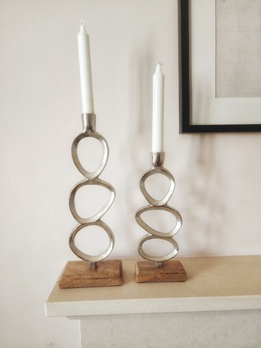 Modern silver sculptural - modern,