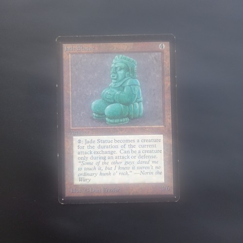 Mtg jade statue beta - jade,