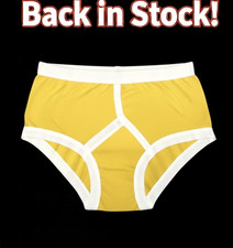 Men’s Yellow Y Front Briefs