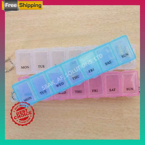 Day pill dispenser medicine - 7,
