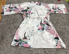 100% Silk Kimono Robe Size M