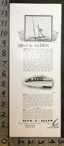 1928 john alden boat - g, boston